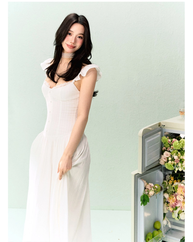 Elegant dresses designed by a renowned dress manufacturing company.