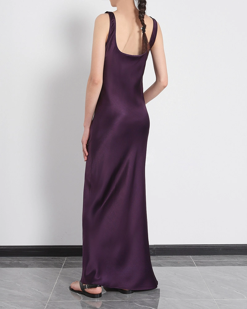 Acetate long dress-9