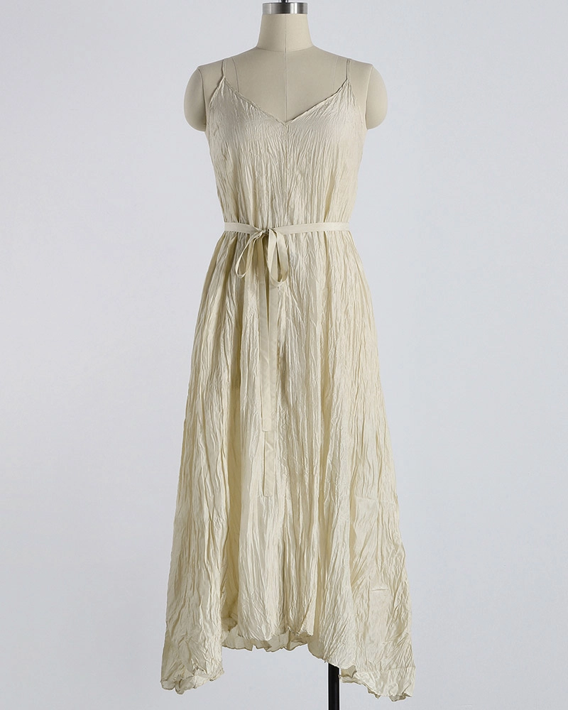 Premium Silk Halter Vacation Dress from Trusted Apparel Suppliers