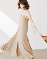 French Retro Camisole Dress-2