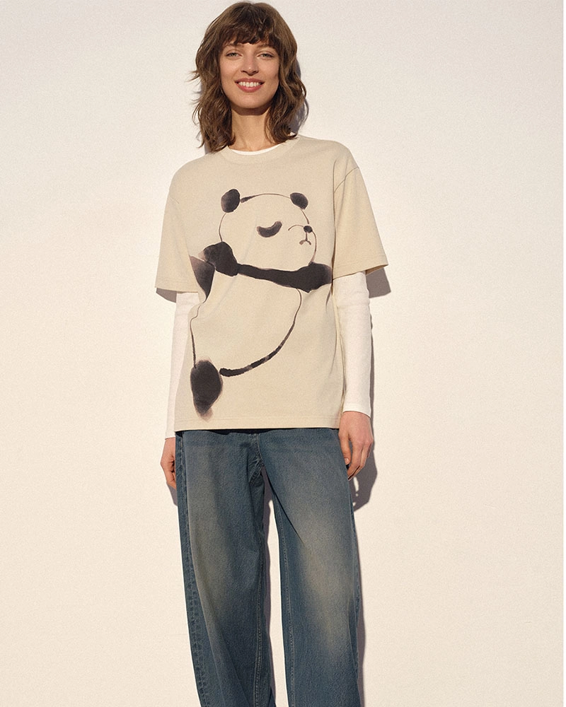 Printed short-sleeved T-shirt-3