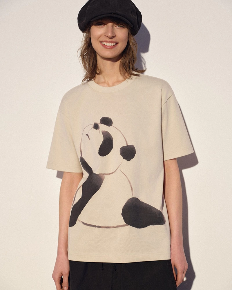 Printed short-sleeved T-shirt-4