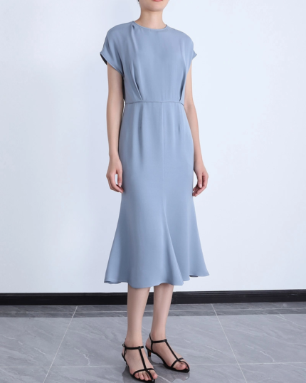 Women's Silk Mermaid Dress-1