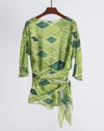Women's Silk Printed Tops-4