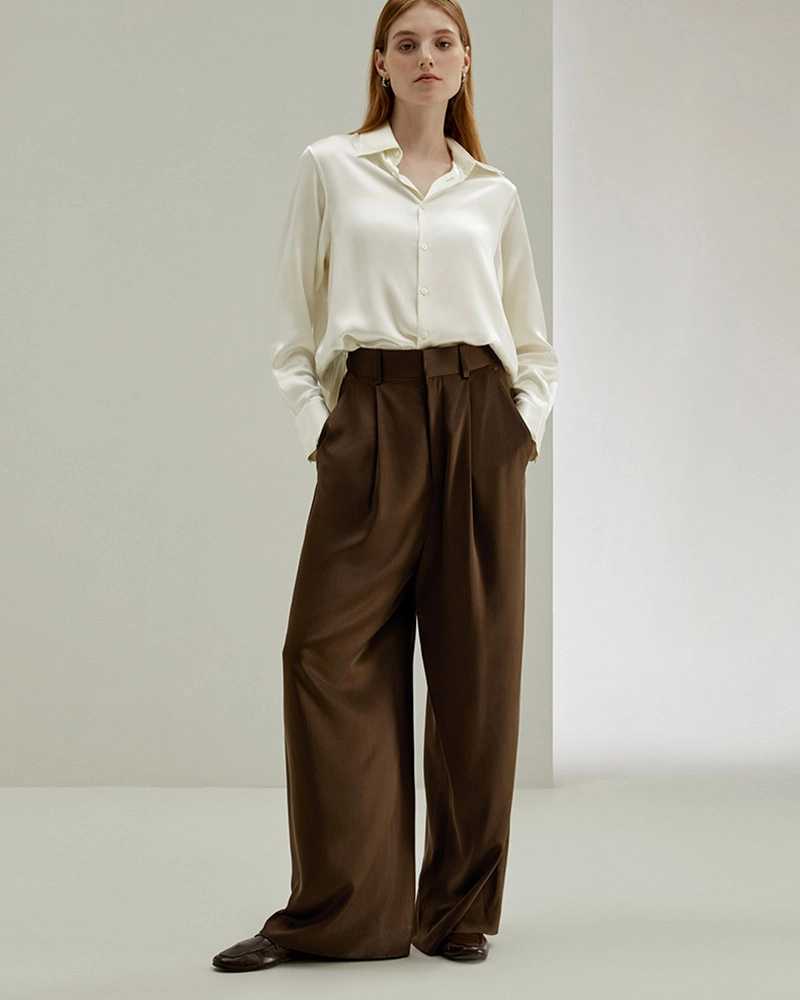 ODM silk fashion designs for women by Silk Clothing Company