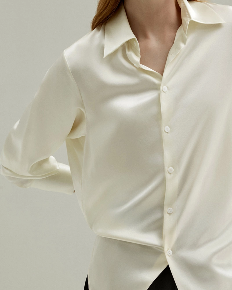Luxury women’s silk shirt from Dongguan Silk Clothing Company