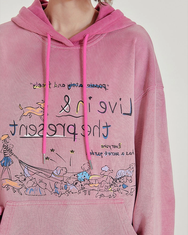 Dongguan-made high-end American women's hoodie