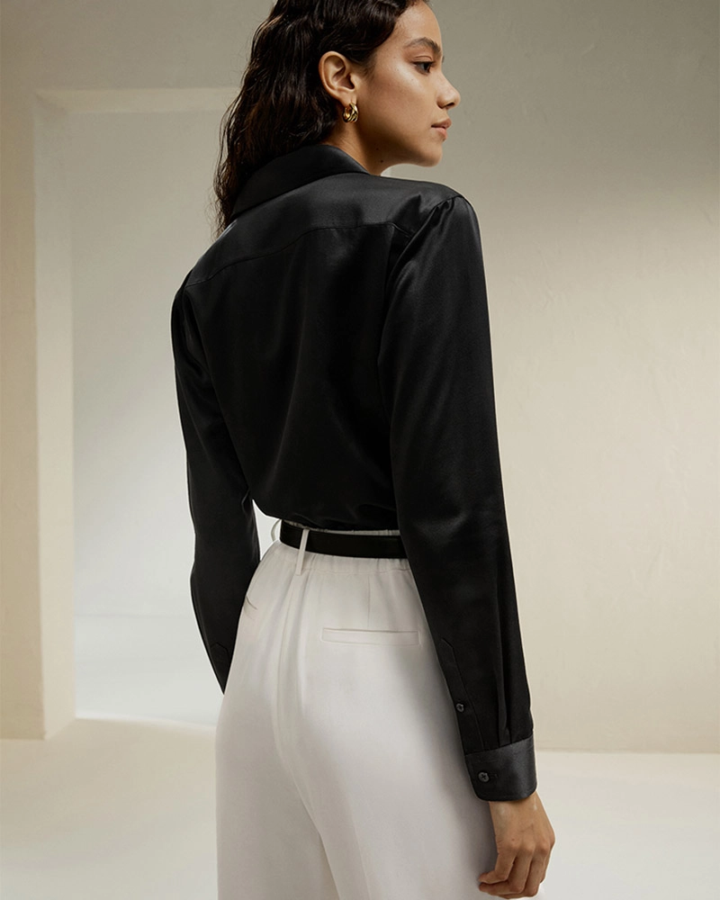 High-quality silk blouse production in Dongguan
