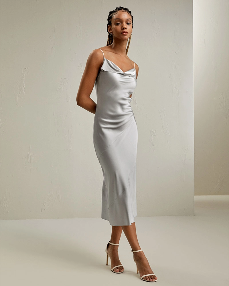 Discover premium Silk Slip Dresses from Dongguan Suxin. A leading Fashion Clothing Exporter with over 30 years of experience.